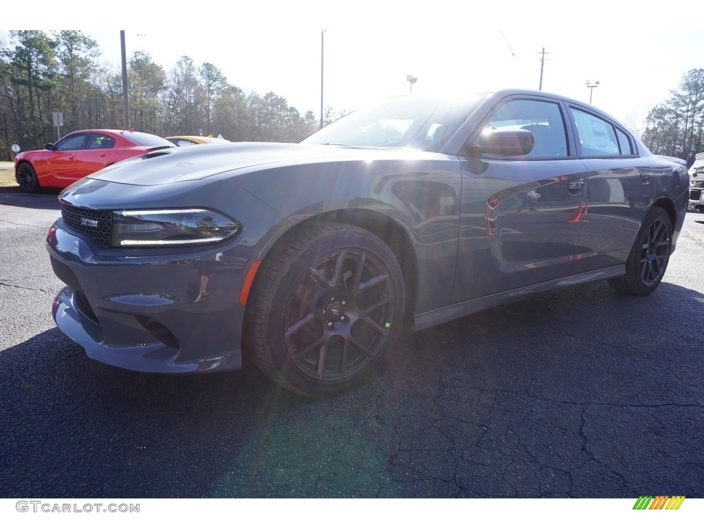 2017 Charger R/T - Destroyer Grey / Black/Brazen Gold photo #3