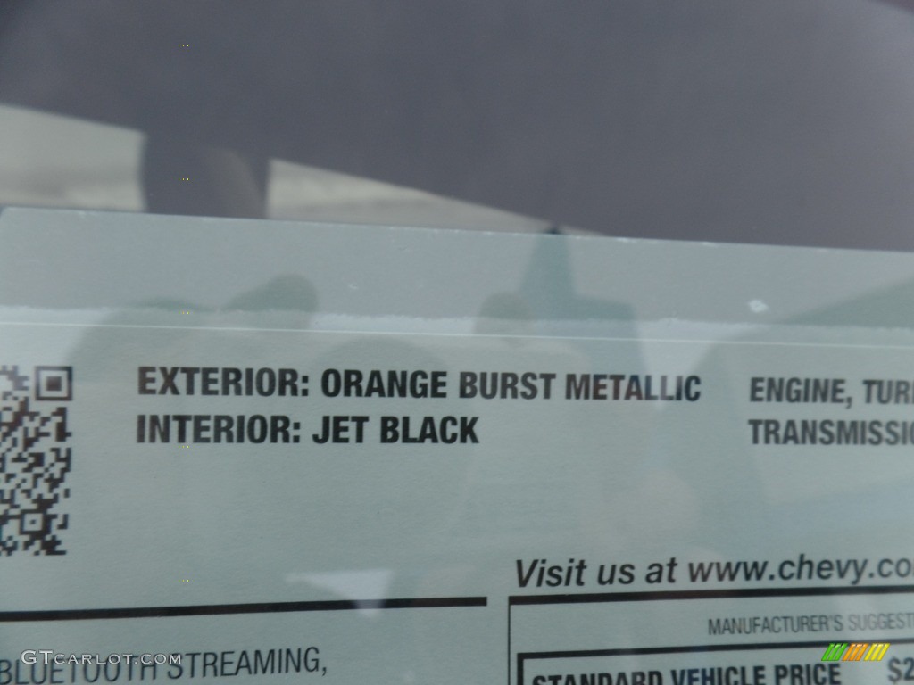 2017 Cruze LT - Orange Burst Metallic / Jet Black photo #17