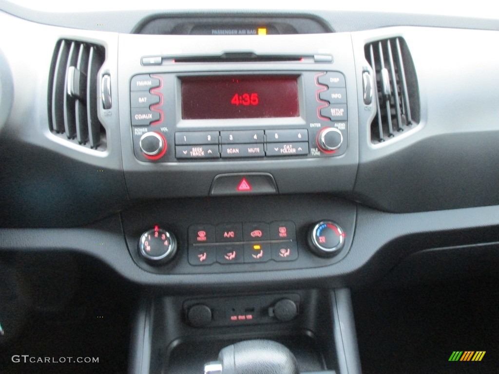 2012 Sportage LX - Sand Track / Black photo #15
