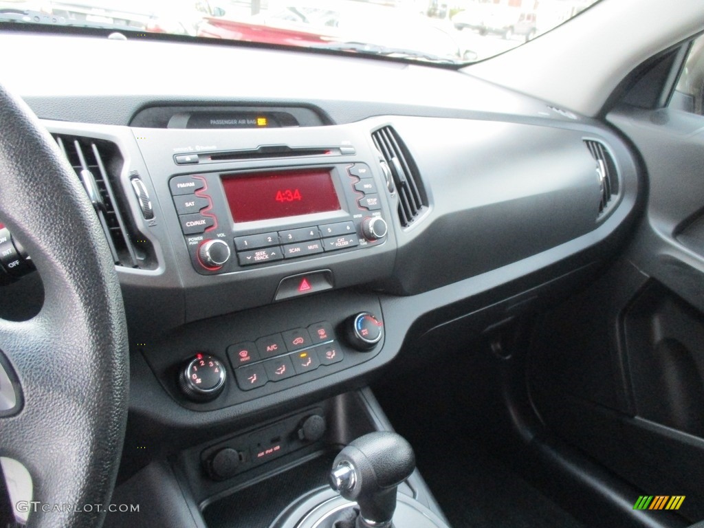 2012 Sportage LX - Sand Track / Black photo #18