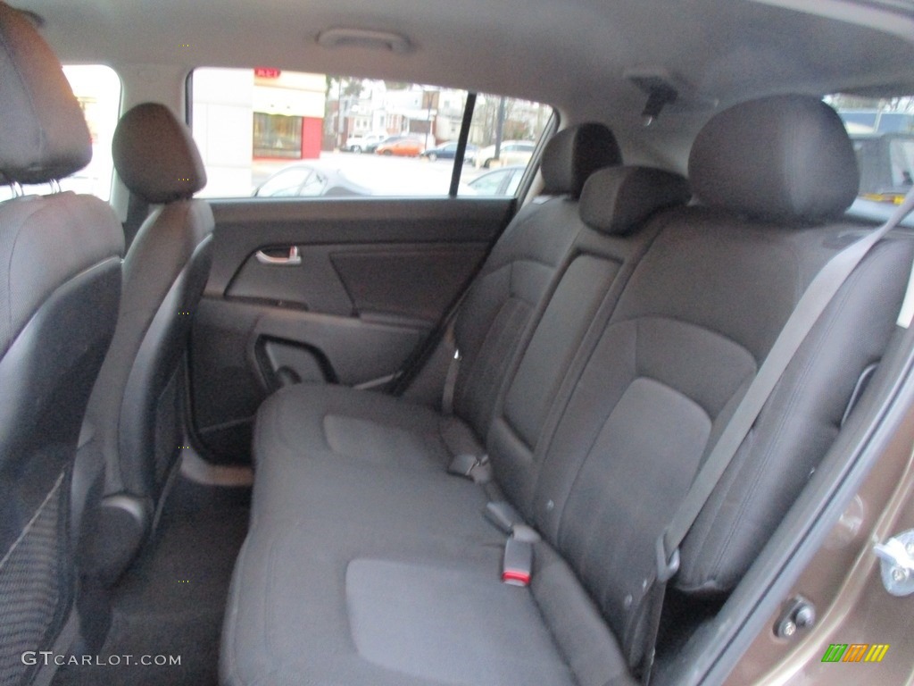 2012 Sportage LX - Sand Track / Black photo #22