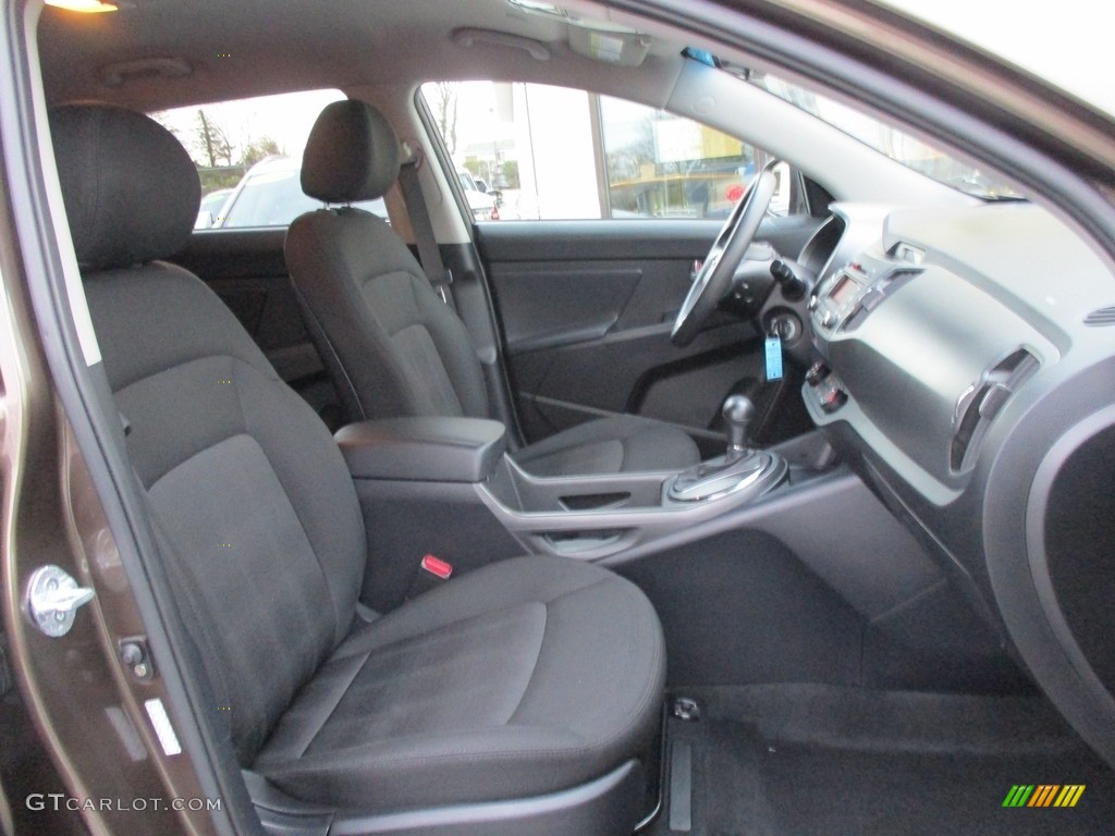 2012 Sportage LX - Sand Track / Black photo #24