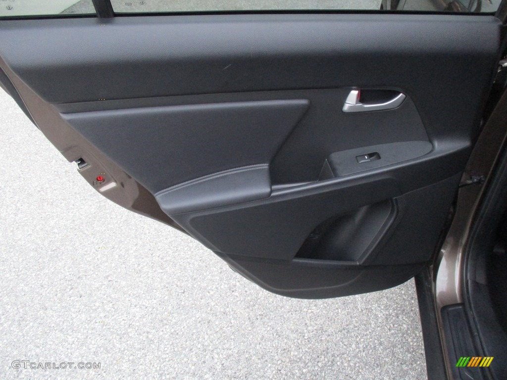 2012 Sportage LX - Sand Track / Black photo #28