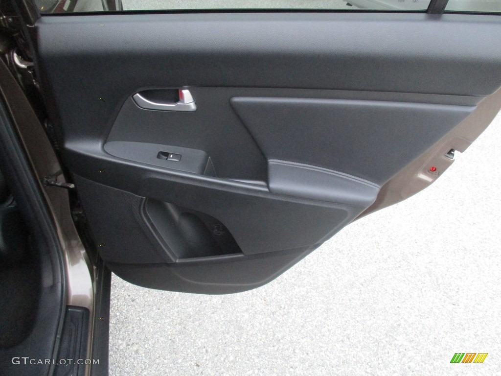 2012 Sportage LX - Sand Track / Black photo #29