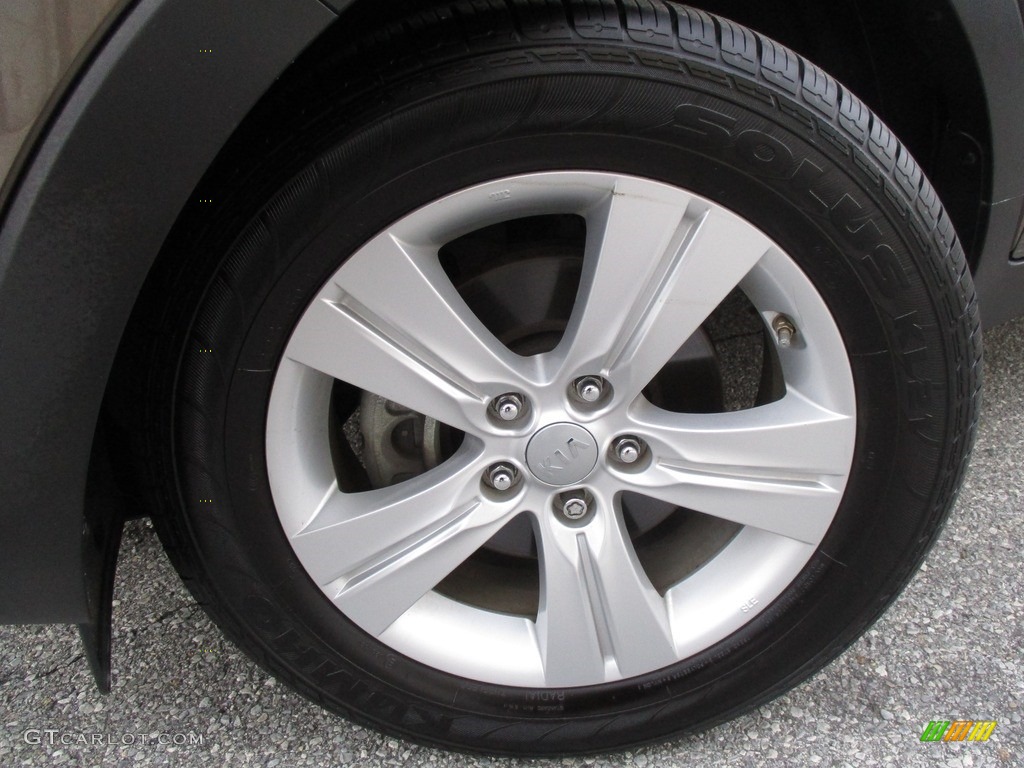 2012 Sportage LX - Sand Track / Black photo #48