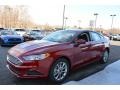 2017 Ruby Red Ford Fusion SE  photo #3