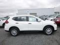 2017 Glacier White Nissan Rogue S AWD  photo #5