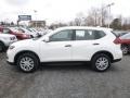 2017 Glacier White Nissan Rogue S AWD  photo #10