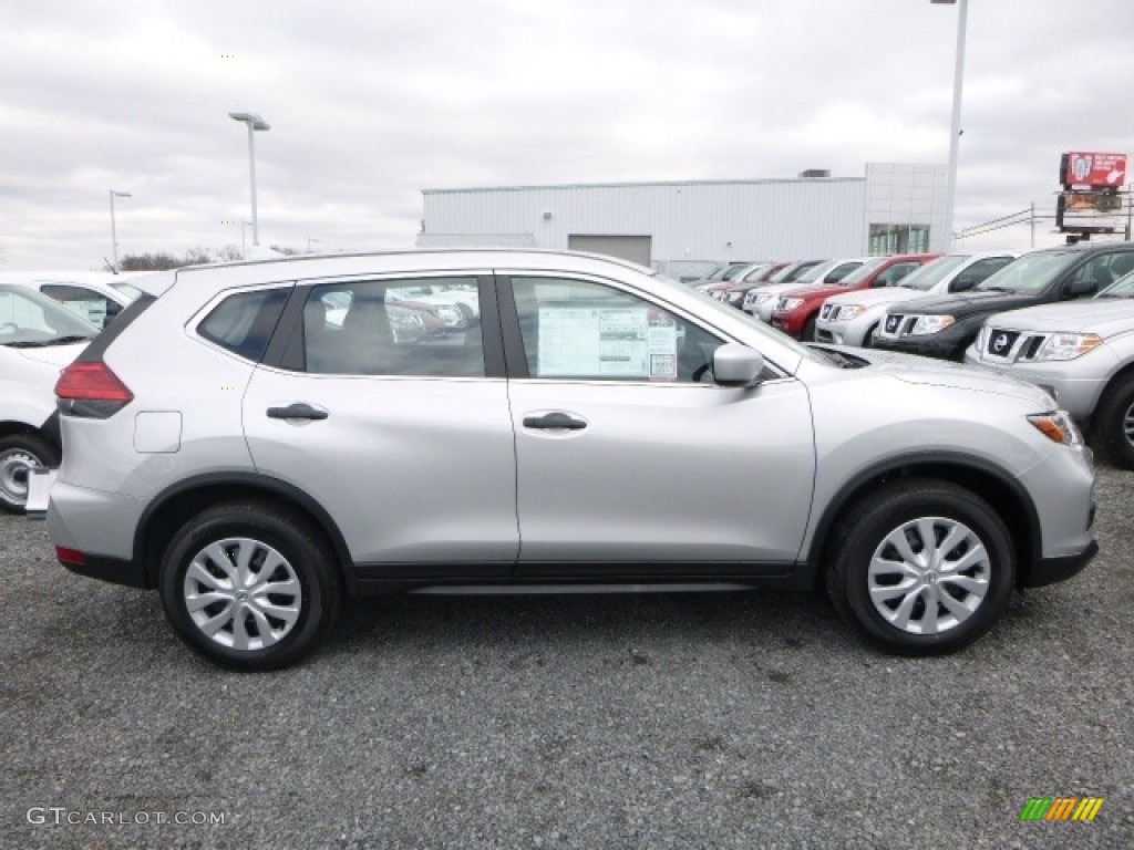Brilliant Silver 2017 Nissan Rogue S AWD Exterior Photo #118104585