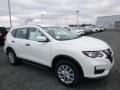 2017 Glacier White Nissan Rogue S AWD  photo #1