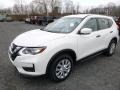 2017 Glacier White Nissan Rogue S AWD  photo #11