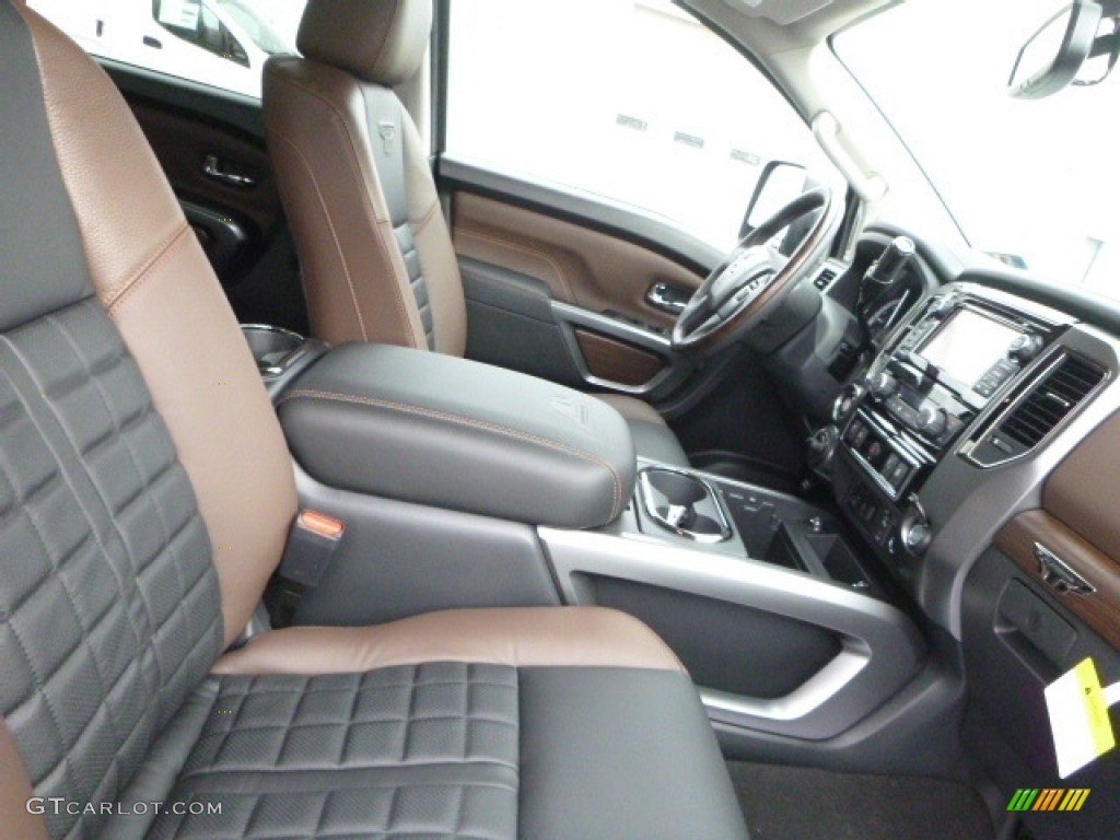 2017 Nissan TITAN XD Platinum Reserve Crew Cab 4x4 Front Seat Photo #118105368