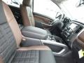Front Seat of 2017 TITAN XD Platinum Reserve Crew Cab 4x4