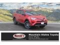 Barcelona Red Metallic 2017 Toyota RAV4 SE AWD