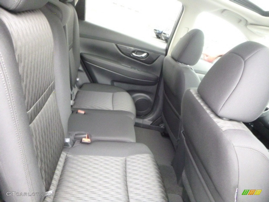 Charcoal Interior 2017 Nissan Rogue SV AWD Photo #118105821