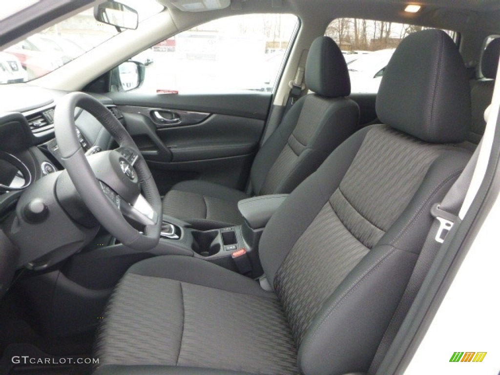 Charcoal Interior 2017 Nissan Rogue SV AWD Photo #118106415