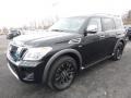 Super Black 2017 Nissan Armada Platinum 4x4 Exterior