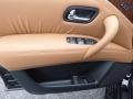 Tan 2017 Nissan Armada Platinum 4x4 Door Panel