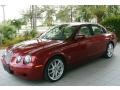 Radiance Red Metallic 2007 Jaguar S-Type R Sport Exterior