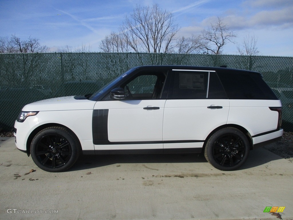 Fuji White 2017 Land Rover Range Rover Supercharged Exterior Photo #118108491