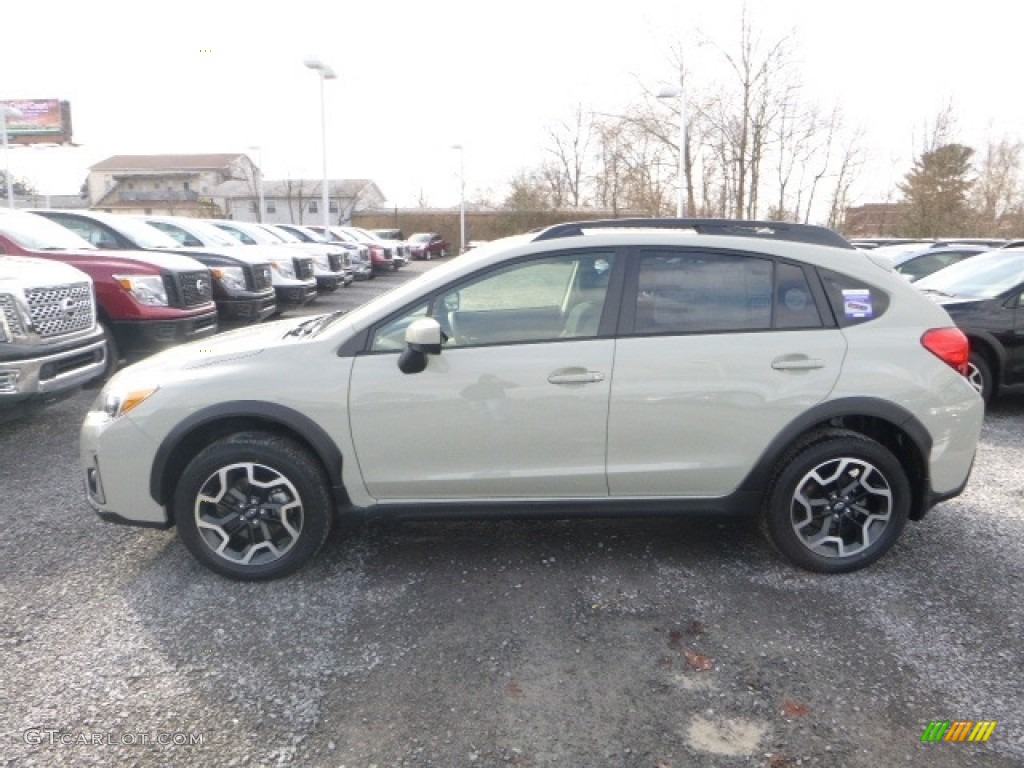 2017 Crosstrek 2.0i Premium - Desert Khaki / Black photo #10