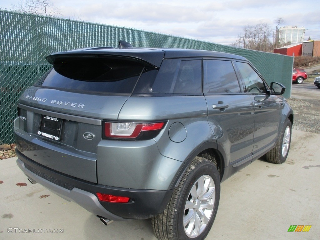 2017 Range Rover Evoque SE - Scotia Grey Metallic / Ebony/Ebony photo #4