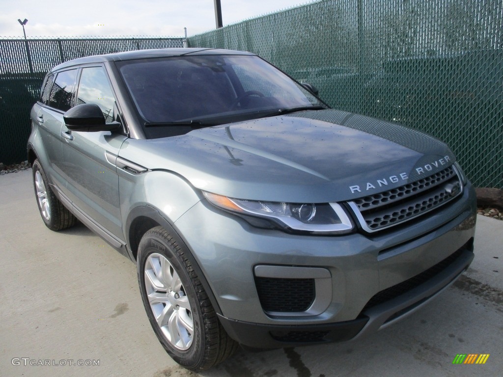 2017 Range Rover Evoque SE - Scotia Grey Metallic / Ebony/Ebony photo #5