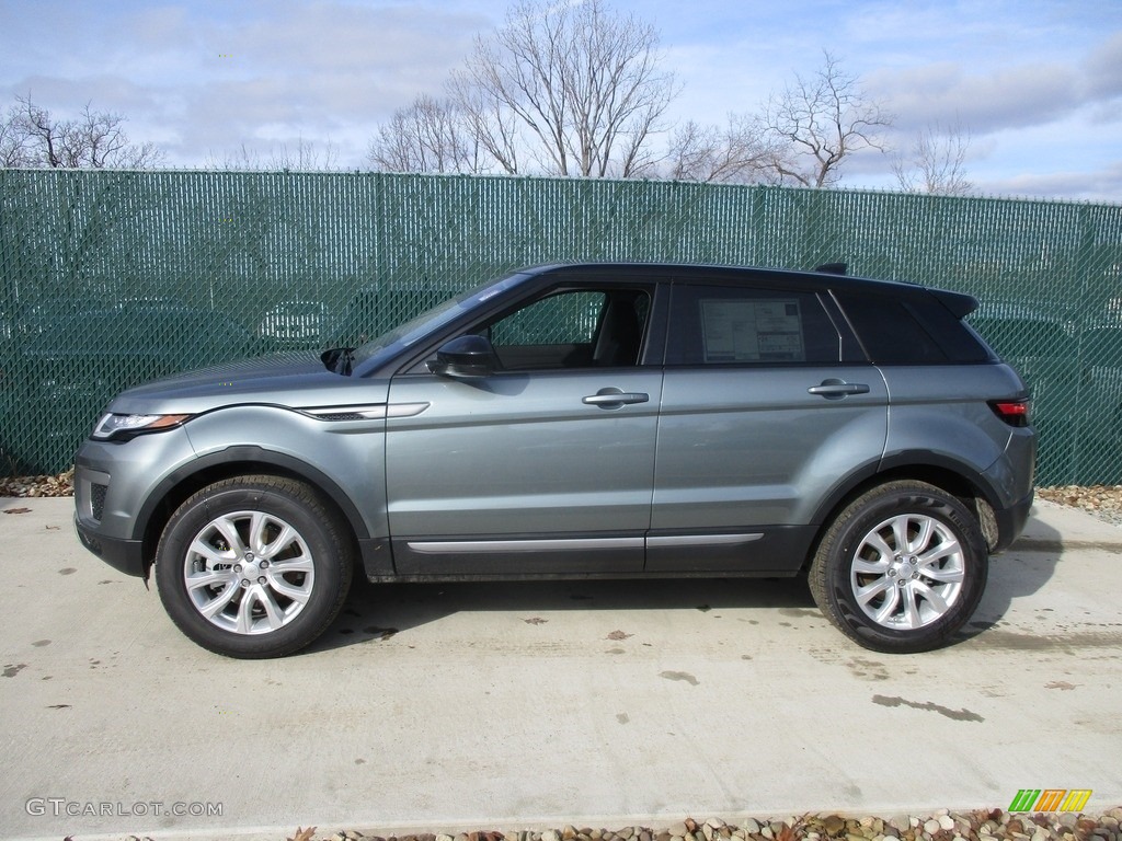 2017 Range Rover Evoque SE - Scotia Grey Metallic / Ebony/Ebony photo #8