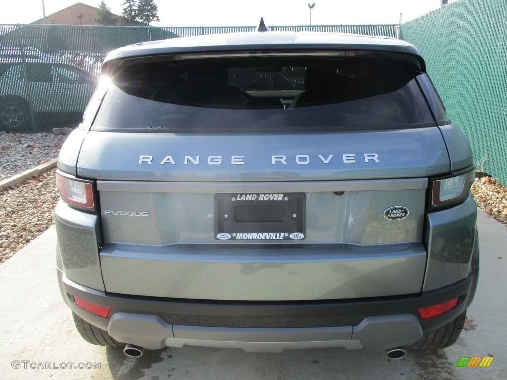 2017 Range Rover Evoque SE - Scotia Grey Metallic / Ebony/Ebony photo #9