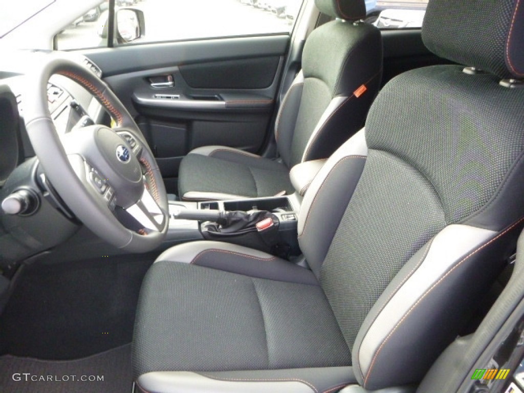 Black Interior 2017 Subaru Crosstrek 2.0i Premium Photo #118109994