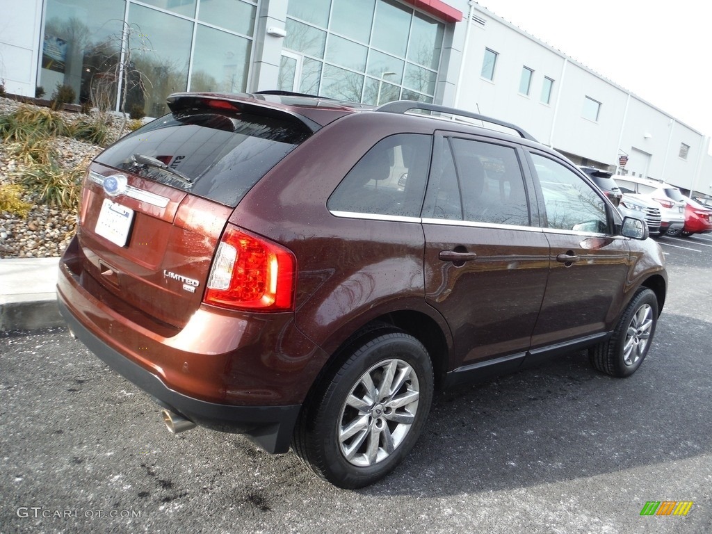 2012 Edge Limited AWD - Cinnamon Metallic / Sienna photo #9