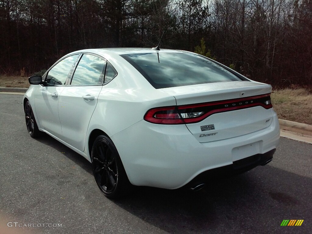 2016 Dart GT - Bright White / Black photo #8