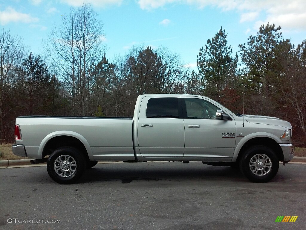 Bright Silver Metallic 2017 Ram 3500 Laramie Crew Cab 4x4 Exterior Photo #118111194