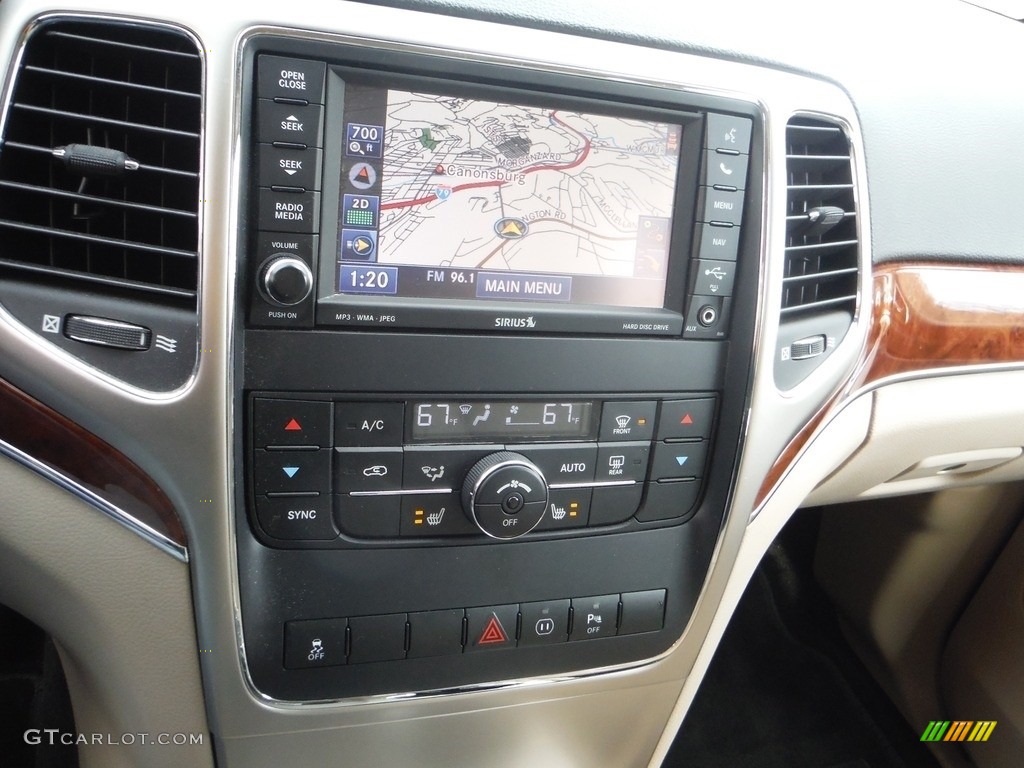 2011 Grand Cherokee Limited 4x4 - White Gold Metallic / Black/Light Frost Beige photo #17