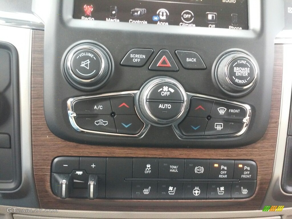 2017 Ram 3500 Laramie Crew Cab 4x4 Controls Photo #118111644