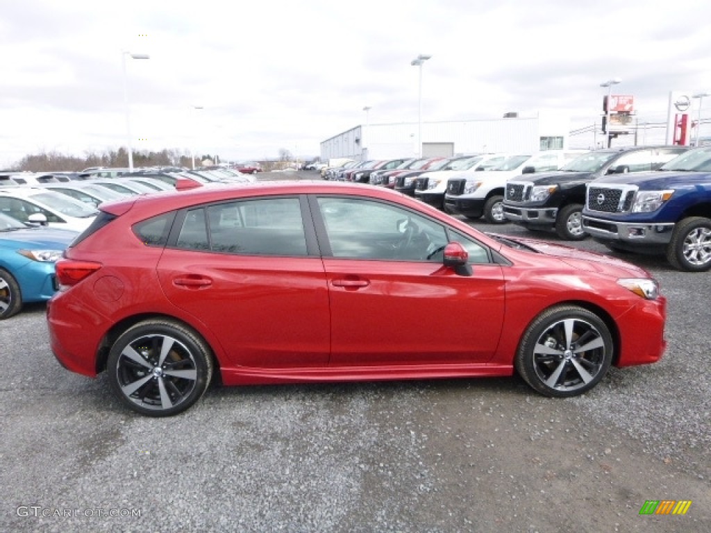 Lithium Red Pearl 2017 Subaru Impreza 2.0i Sport 5-Door Exterior Photo #118111647