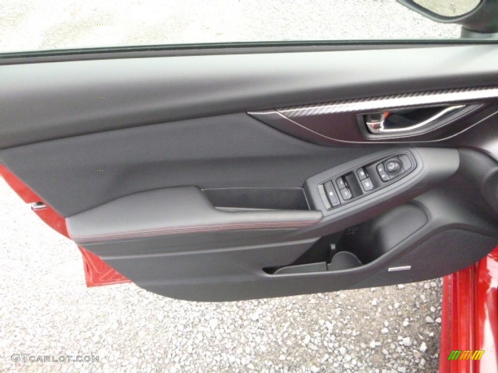 2017 Subaru Impreza 2.0i Sport 5-Door Black Door Panel Photo #118111812