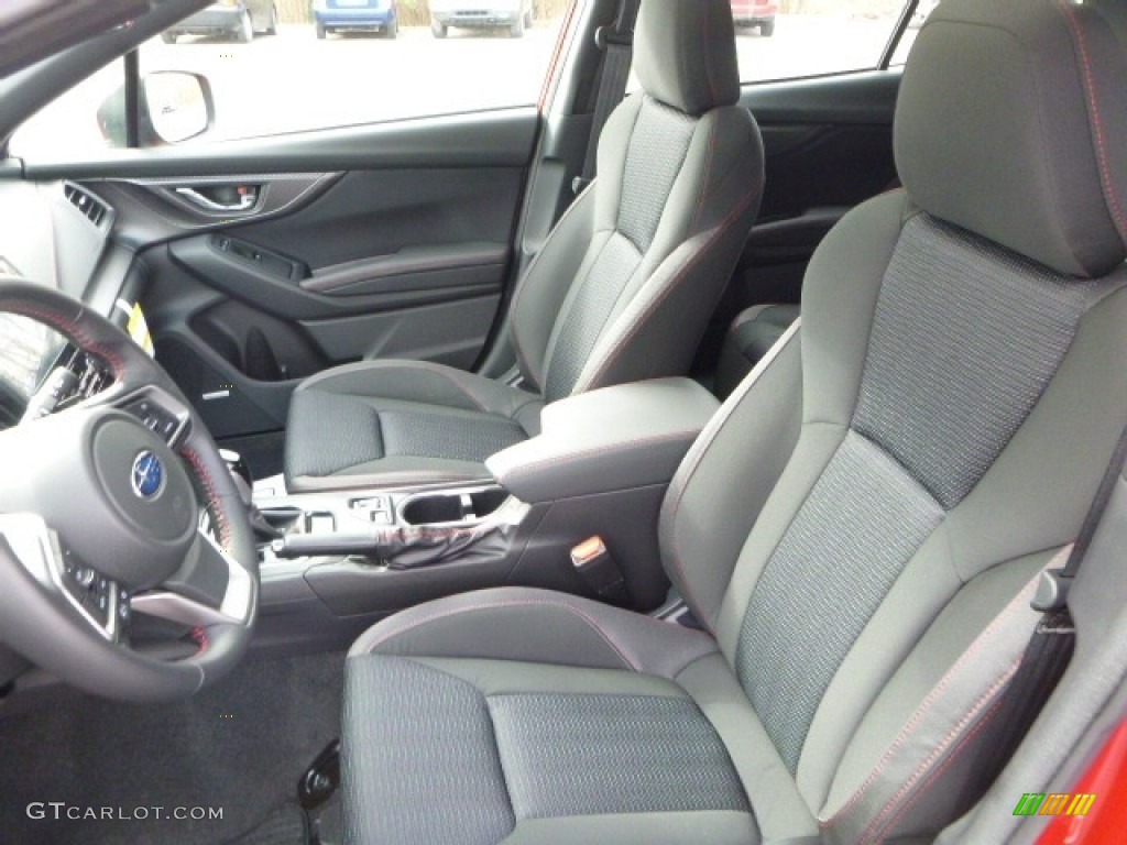 Black Interior 2017 Subaru Impreza 2.0i Sport 5-Door Photo #118111833