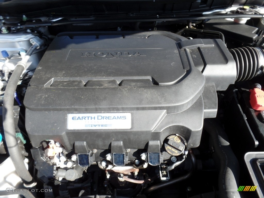 2014 Accord Touring Sedan - Alabaster Silver Metallic / Black photo #6
