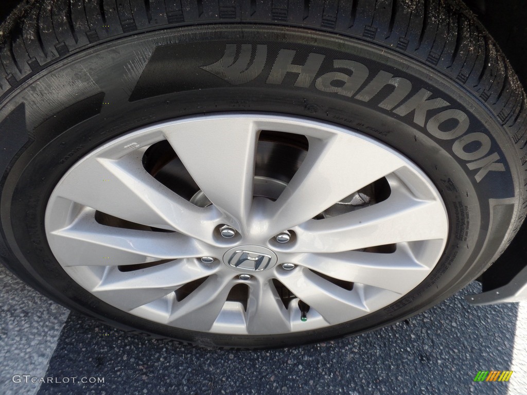 2014 Accord Touring Sedan - Alabaster Silver Metallic / Black photo #7