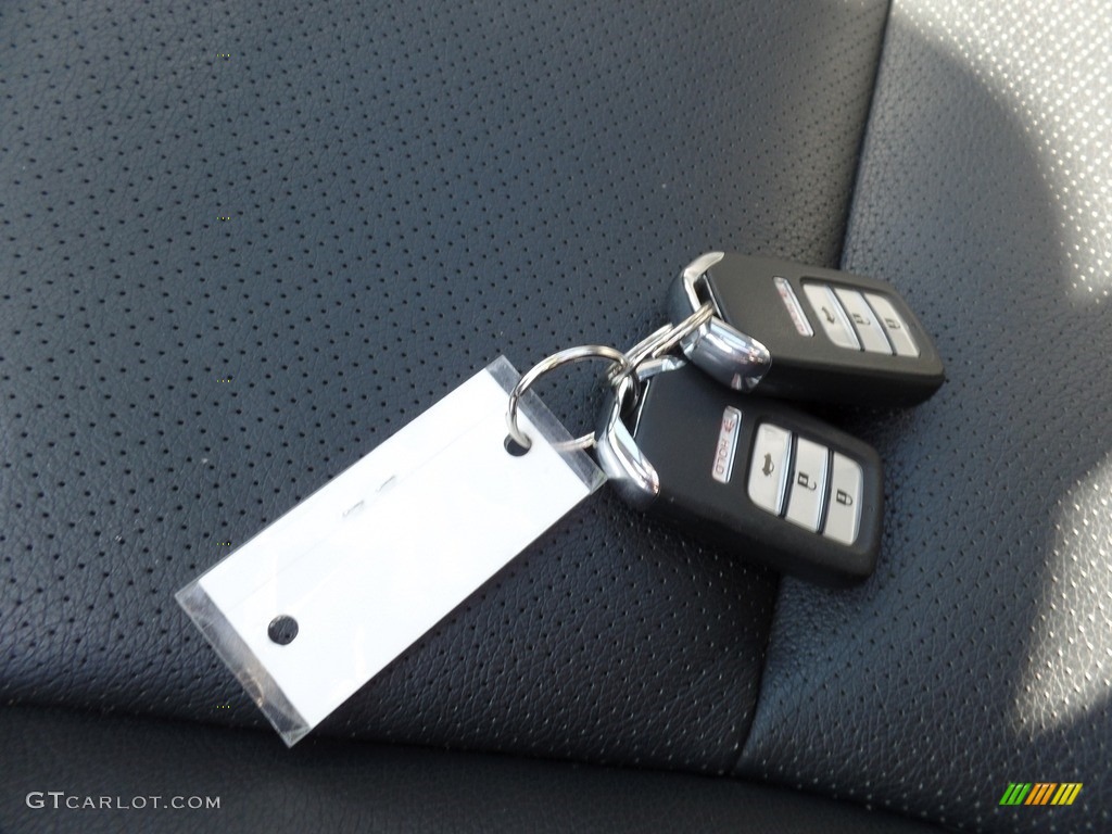 2014 Accord Touring Sedan - Alabaster Silver Metallic / Black photo #20