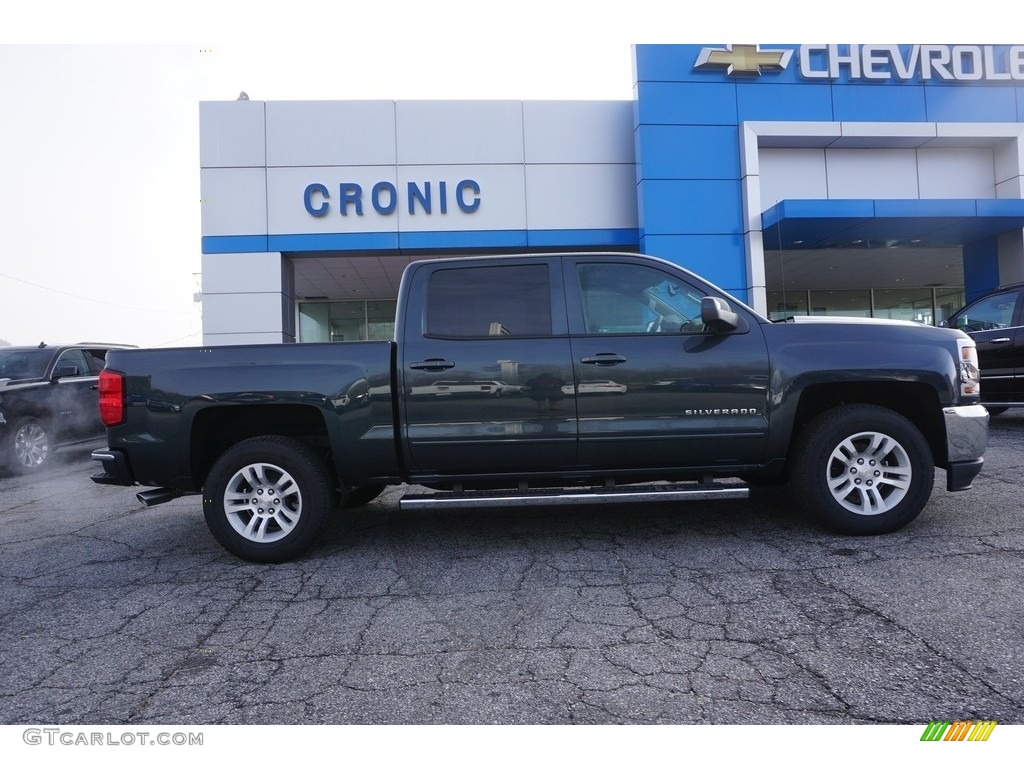 2017 Silverado 1500 LT Crew Cab - Graphite Metallic / Jet Black photo #8