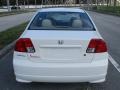 2005 Taffeta White Honda Civic Value Package Sedan  photo #4