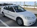 2005 Taffeta White Honda Civic Value Package Sedan  photo #7