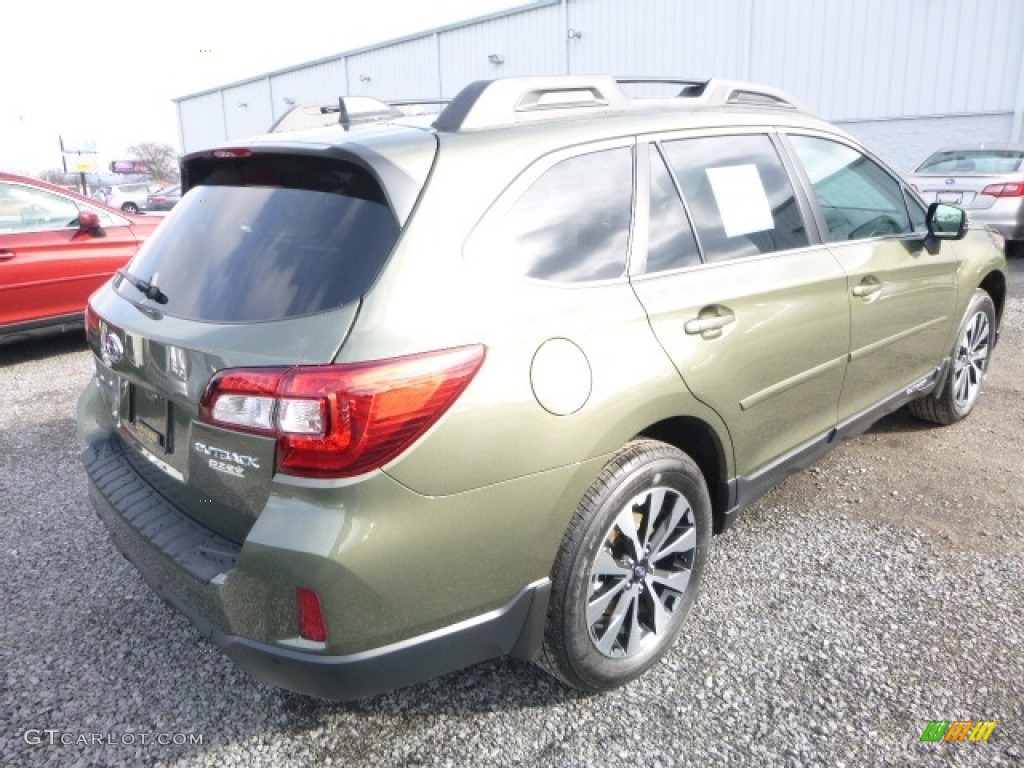 2017 Outback 2.5i Limited - Wilderness Green Metallic / Warm Ivory photo #7