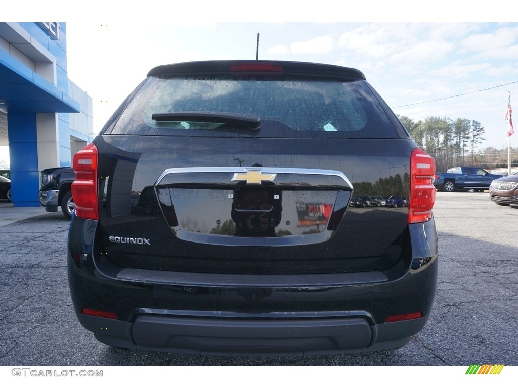 2017 Equinox LS - Black / Light Titanium/Jet Black photo #6