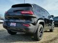 2017 Diamond Black Crystal Pearl Jeep Cherokee Trailhawk 4x4  photo #4