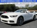 2017 White Platinum Ford Mustang GT Premium Convertible  photo #1