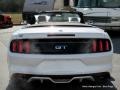 2017 White Platinum Ford Mustang GT Premium Convertible  photo #4