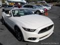 2017 White Platinum Ford Mustang GT Premium Convertible  photo #7